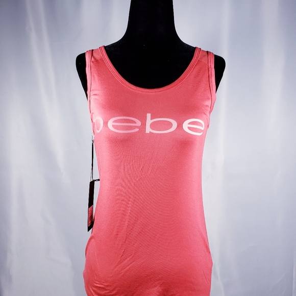 Bebe Sport Tank with Gardient Logo. - Picture 4 of 6
